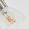 Saire Wandlamp, Muurspot Chroom, Nikkel mat, 1-licht