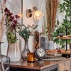 Saire Wandlamp, Muurspot Chroom, Nikkel mat, 1-licht