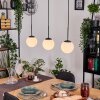 Gastor Hanglamp, Kogellampje, Hanglamp Wit, 3-lichts