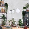 Gastor Hanglamp, Kogellampje, Hanglamp Wit, 3-lichts