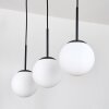 Gastor Hanglamp, Kogellampje, Hanglamp Wit, 3-lichts