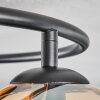 Ripoll Plafondlamp, Kogellampje Amber, 3-lichts