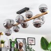 Chehalis Plafondlamp, Kogellampje Goud, Zwart, 10-lichts