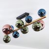 Chehalis Plafondlamp, Kogellampje Goud, Zwart, 10-lichts