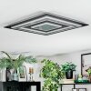 Lidor Plafondlamp LED Antraciet, Grijs, Zwart, 1-licht