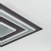 Lidor Plafondlamp LED Antraciet, Grijs, Zwart, 1-licht