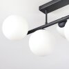 Gastor Plafondlamp, Kogellampje Wit, 5-lichts