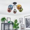 Koyoto Plafondlamp, Kogellampje 52 cm Blauw, Chroom, Goud, Groen, Koperkleurig, Rookkleurig, 5-lichts