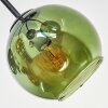 Koyoto Plafondlamp, Kogellampje 52 cm Blauw, Goud, Groen, 5-lichts