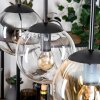 Gastor Hanglamp, Kogellampje, Hanglamp Amber, Duidelijk, Rookkleurig, 3-lichts