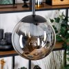 Gastor Hanglamp, Kogellampje, Hanglamp Amber, Duidelijk, Rookkleurig, 3-lichts