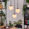 Gastor Hanglamp, Kogellampje, Hanglamp Wit, 3-lichts