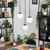 Gastor Hanglamp, Kogellampje, Hanglamp Wit, 3-lichts