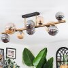 Chehalis Plafondlamp, Kogellampje Goud, Zwart, 10-lichts