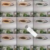 Trapani Plafondlamp LED Goud, Zwart, 1-licht, Afstandsbediening