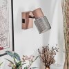 Nelar Wandlamp, Muurspot Brons, Chroom, 1-licht