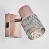 Nelar Wandlamp, Muurspot Brons, Chroom, 1-licht