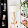 Flemming Staande lamp Natuurlijke kleuren, Zwart, 1-licht