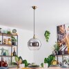 Koyoto Hanglamp, Kogellampje, Hanglamp Goud, 1-licht