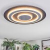Lidor Plafondlamp LED Zwart, 1-licht