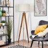 Flemming Staande lamp Natuurlijke kleuren, Zwart, 1-licht