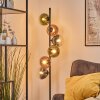 Gastor Kogellampje, Staande lamp 34 cm Blauw, Groen, Duidelijk, Koperkleurig, 6-lichts