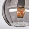 Koyoto Plafondlamp, Kogellampje Amber, Rookkleurig, 2-lichts