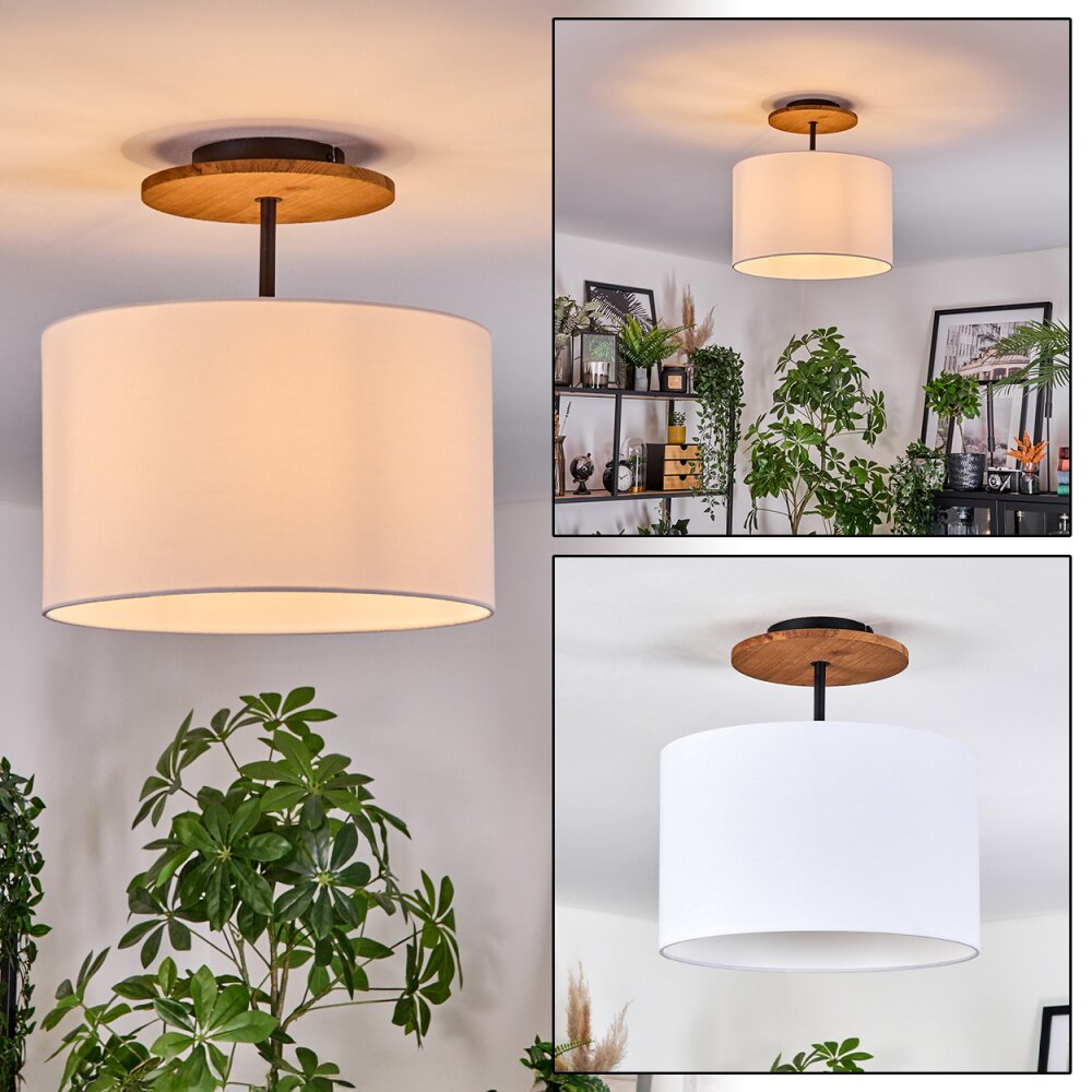 Bassagoda Plafondlamp Natuurlijke kleuren, Zwart, 1-licht main product photo