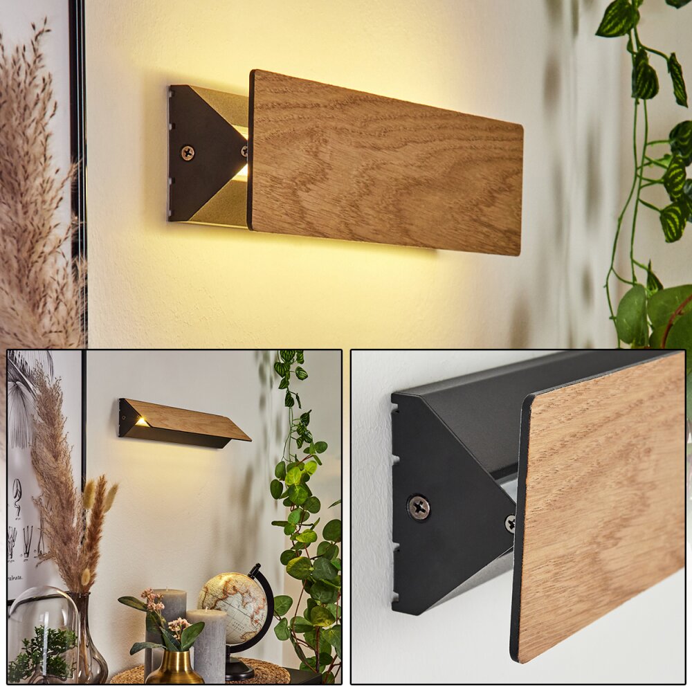 Syar Muurlamp LED Zwart, 1-licht main product photo