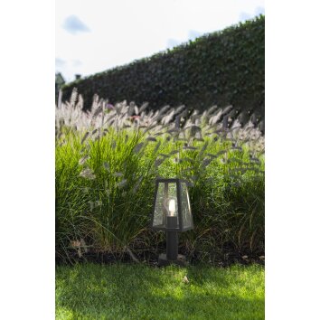 Lutec FIA Sokkellamp Zwart, 1-licht Lutec FIA Sokkellamp Zwart, 1-licht