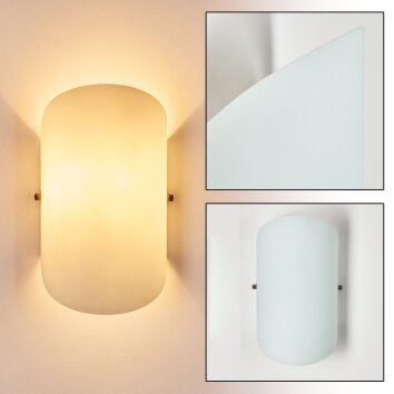 Teramo Muurlamp Wit, 1-licht