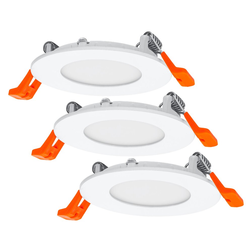 LEDVANCE DOWNLIGHT SLIM Inbouw verlichting Wit, 3-lichts main product photo