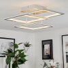 Marcus Plafondlamp LED Zilver, 1-licht