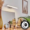 Morges Spiegellamp LED Chroom, Wit, 1-licht