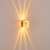 Bamako Muurlamp Nikkel mat, 1-licht