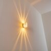 Bamako Muurlamp Nikkel mat, 1-licht