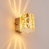 Bamako Muurlamp Nikkel mat, 1-licht