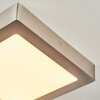 Finsrud Plafondlamp LED Nikkel mat, 1-licht