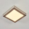 Finsrud Plafondlamp LED Nikkel mat, 1-licht