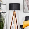 Flemming Staande lamp Natuurlijke kleuren, Zwart, 1-licht