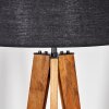 Flemming Staande lamp Natuurlijke kleuren, Zwart, 1-licht