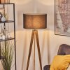 Flemming Staande lamp Natuurlijke kleuren, Zwart, 1-licht