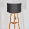 Flemming Staande lamp Natuurlijke kleuren, Zwart, 1-licht