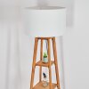 Flemming Staande lamp Natuurlijke kleuren, Zwart, 1-licht