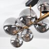 Chehalis Plafondlamp, Kogellampje Goud, Zwart, 10-lichts
