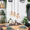 Sumar Hanglamp, Hanglamp Bruin, 3-lichts