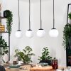 Gastor Hanglamp, Kogellampje, Hanglamp Wit, 4-lichts Gastor Hanglamp, Kogellampje, Hanglamp Wit, 4-lichts