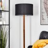 Flemming Staande lamp Natuurlijke kleuren, Zwart, 1-licht