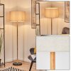 Flemming Staande lamp Natuurlijke kleuren, Zwart, 1-licht