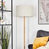 Flemming Staande lamp Natuurlijke kleuren, Zwart, 1-licht